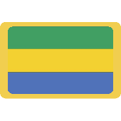 Gabon Flag Allinonesite Bangladesh