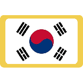 South Korea Flag Allinonesite Bangladesh