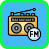 FM RADIO Icon by Sitebazz